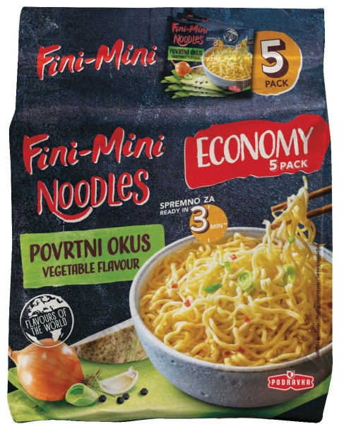 Izbrani rezanci Fini Mini 76 g ali 375 g