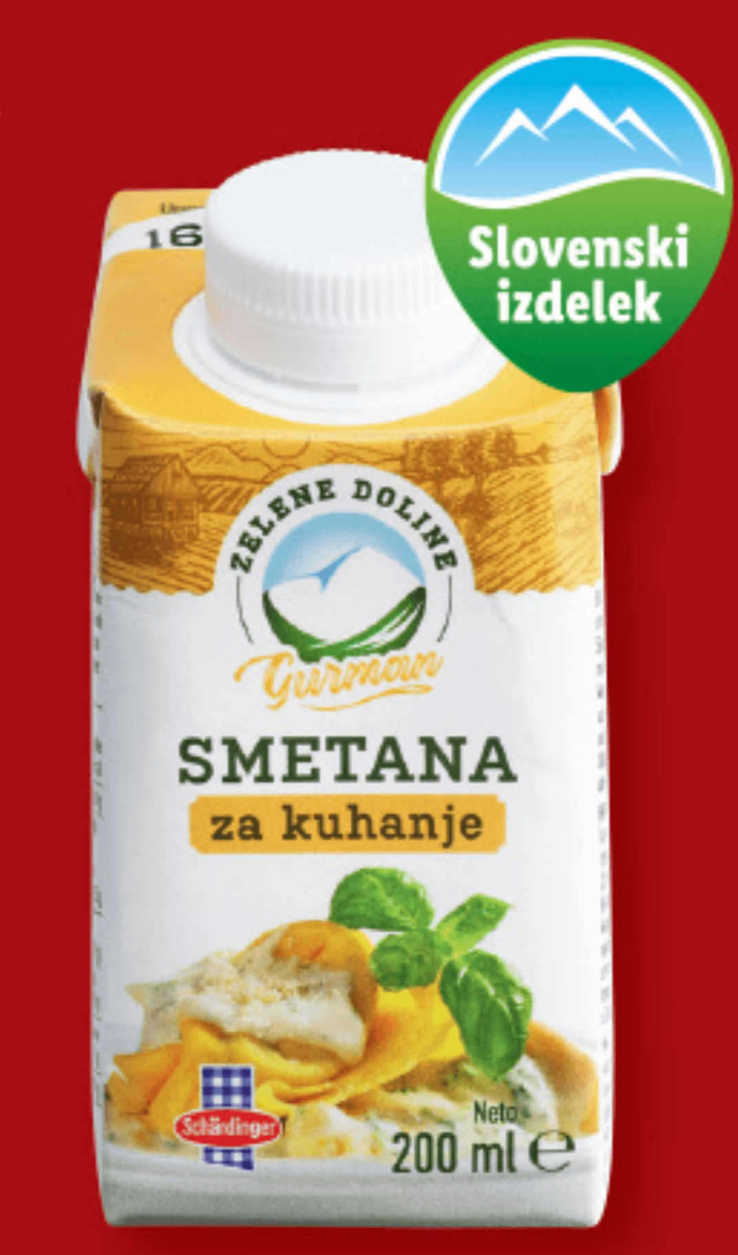 Zelene Doline Smetana za kuhanje 200 ml