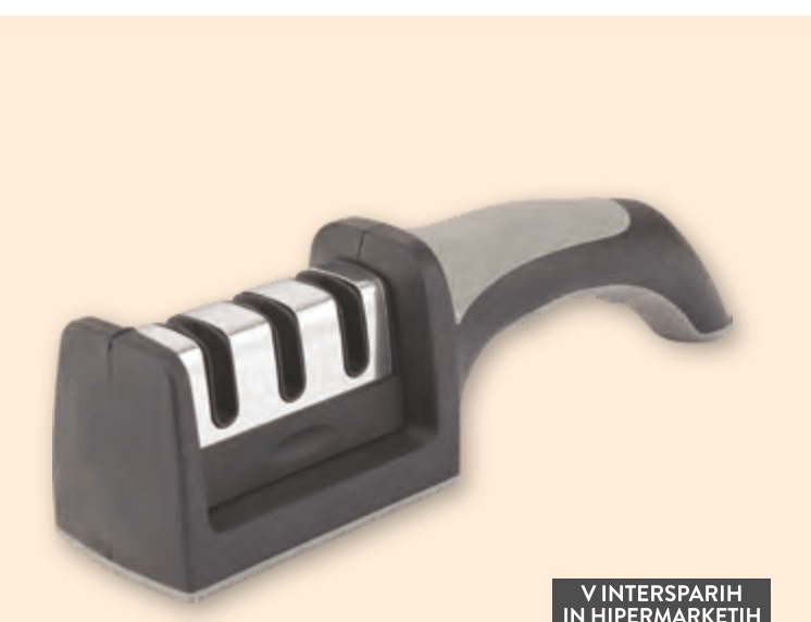 Brusilec za nože - Akcija v trgovini Spar