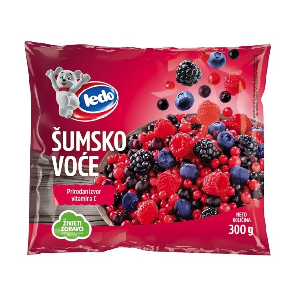Gozdni sadeži ali borovnice Ledo 300 g