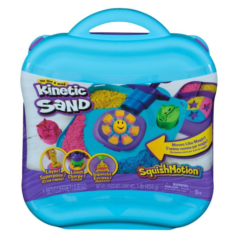 Kinetic Sand Set za igro Squishmotion 450 gramov kinetičnega peska