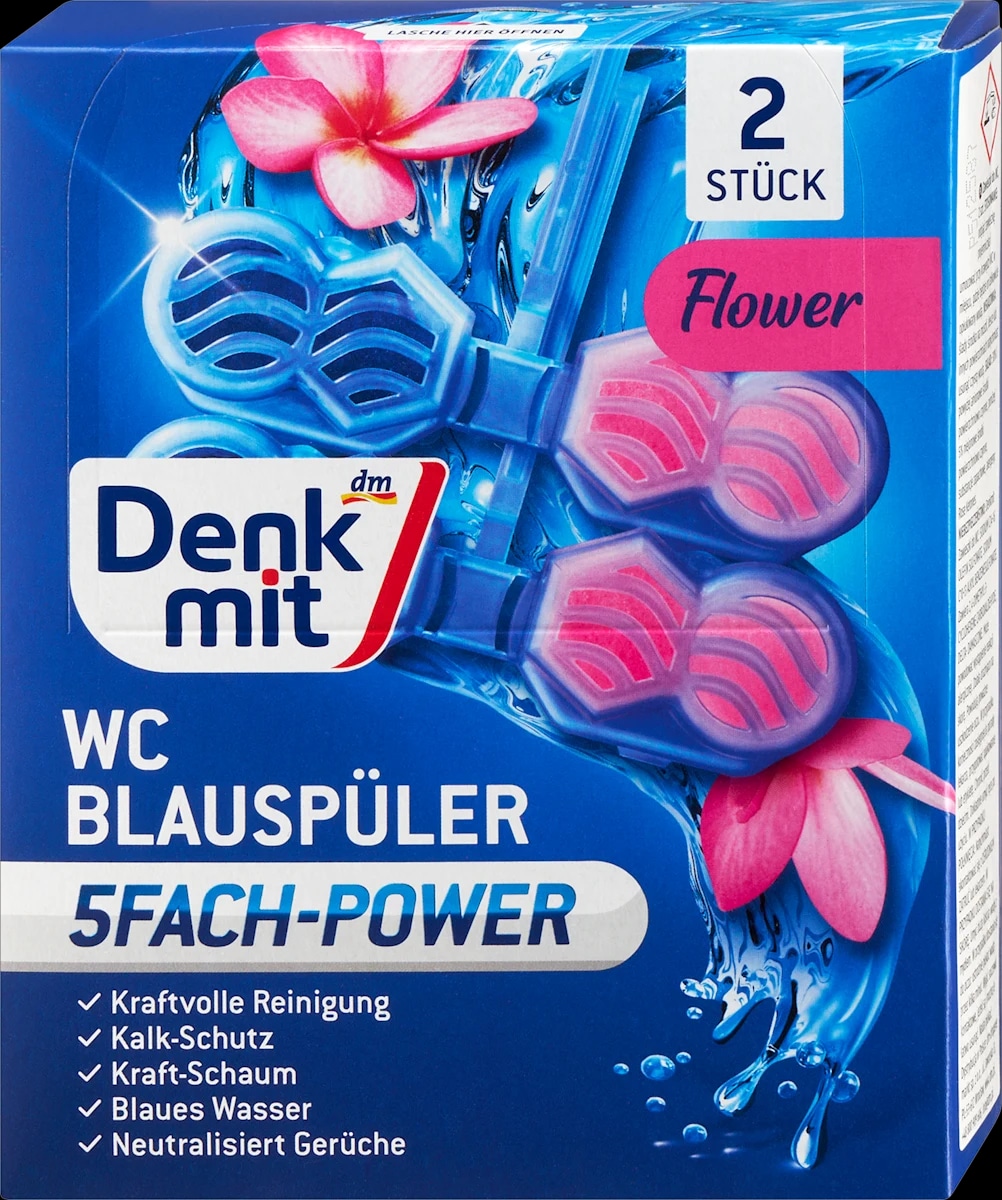 Denkmit Flower obešanka za WC-školjko 96 g