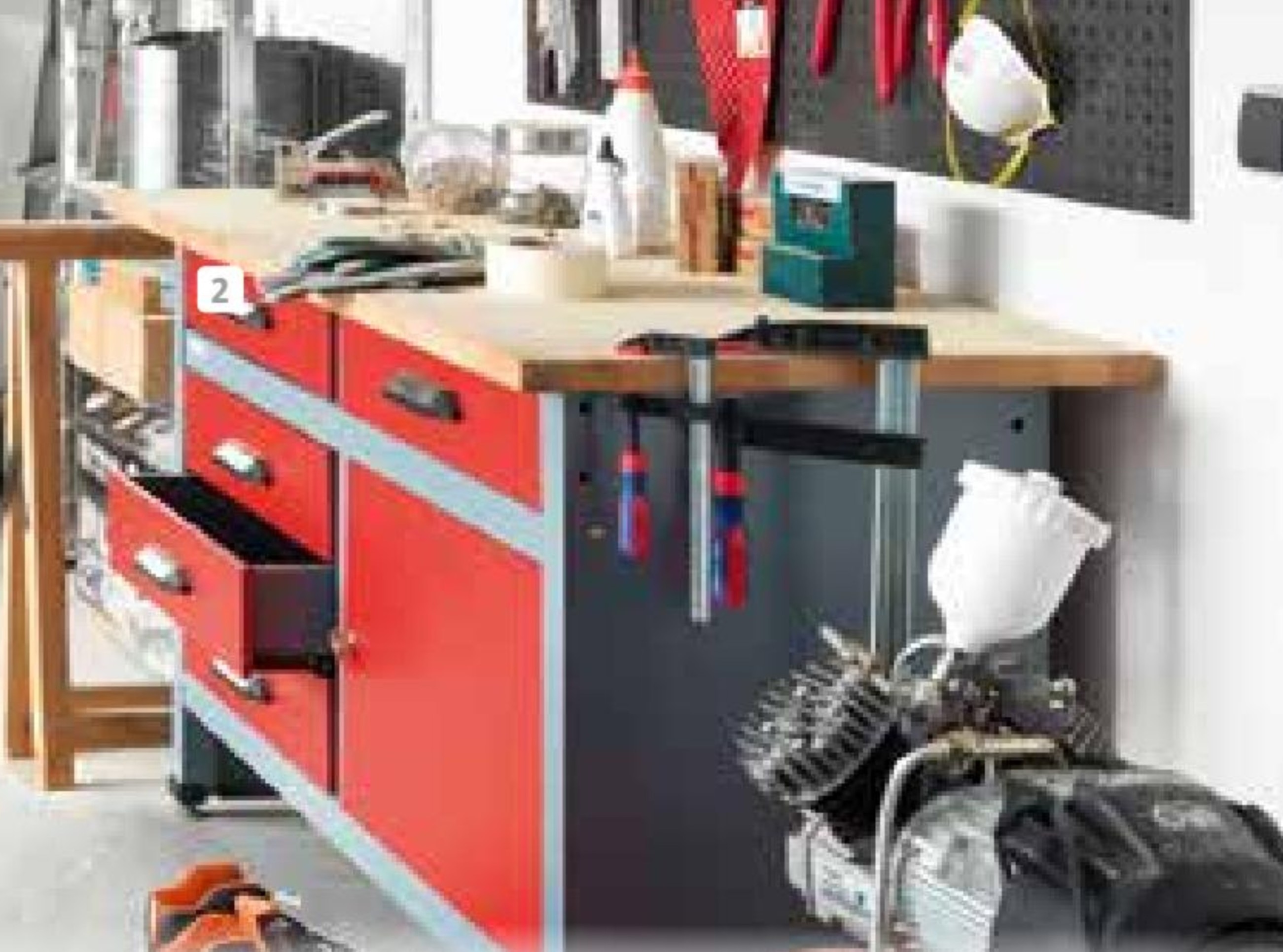 Delovna miza (5 predalov)