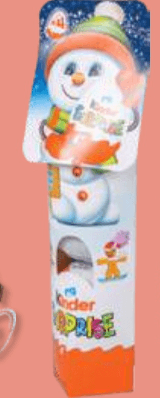 Jajce presenečenja Kinder 4x 20 g