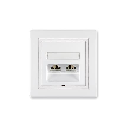 Vtičnica PRESTIGE računalnik 2xRJ45