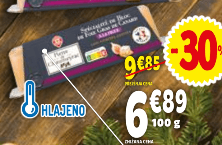 Račja jetra Chaumeyras 100 g