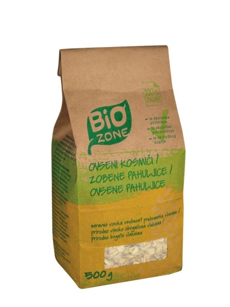 Ovseni kosmiči Bio Zone 500 g