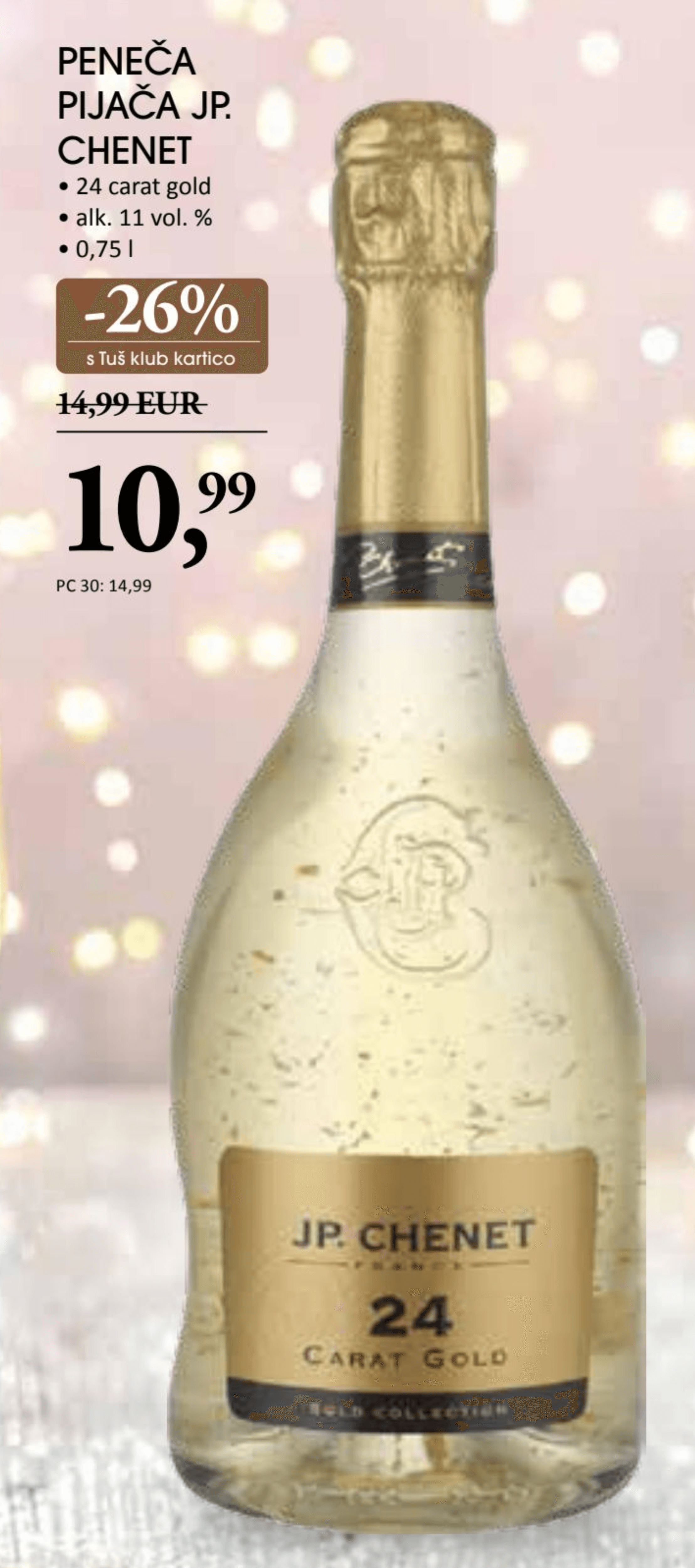 Peneča pijača JP. Chenet 0,75 l