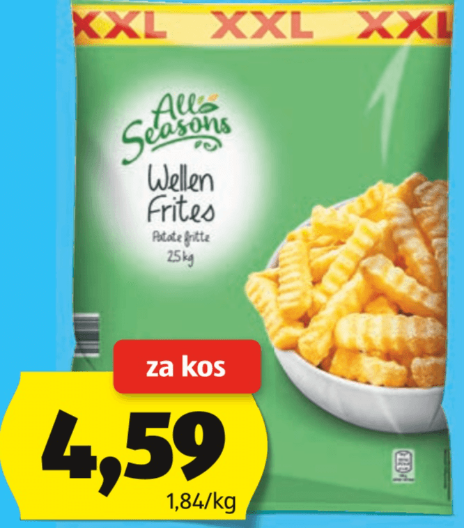 All Seasons Valovit Krompirček 2,5 kg