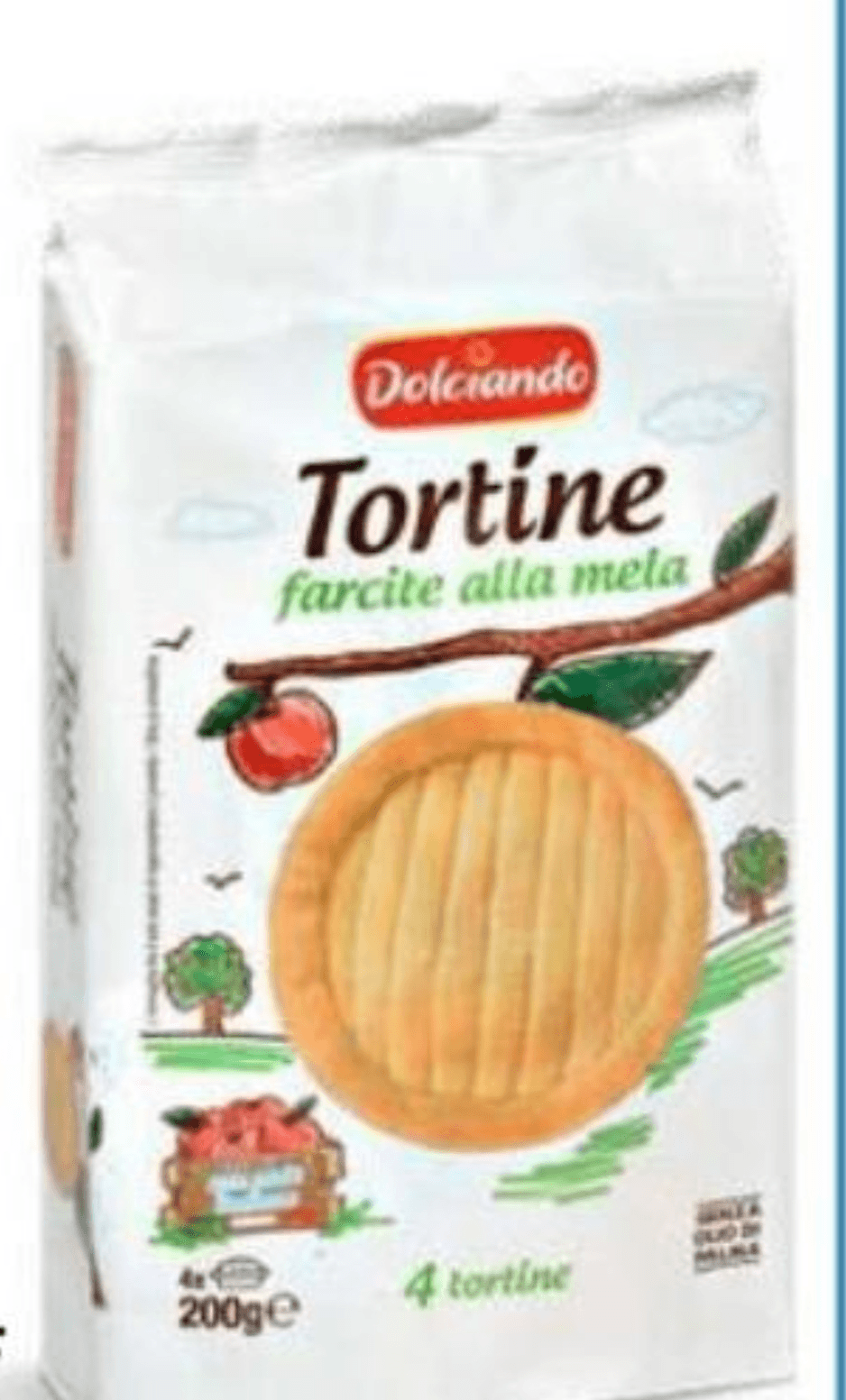 Dolciando Mini pite z jabolčnim polnilom 200 g