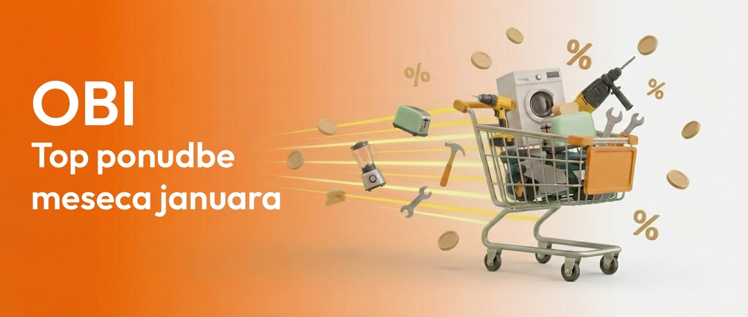 Veliki prihranki v OBI-ju: naši favoriti iz ponudbe, ki se začne 06. 01.