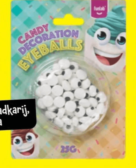 Užitne sladkorne oči 25 g