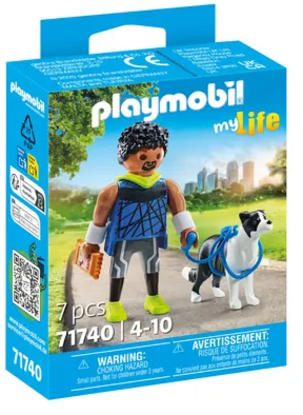 Playmobil Pohodnik z bernardincem