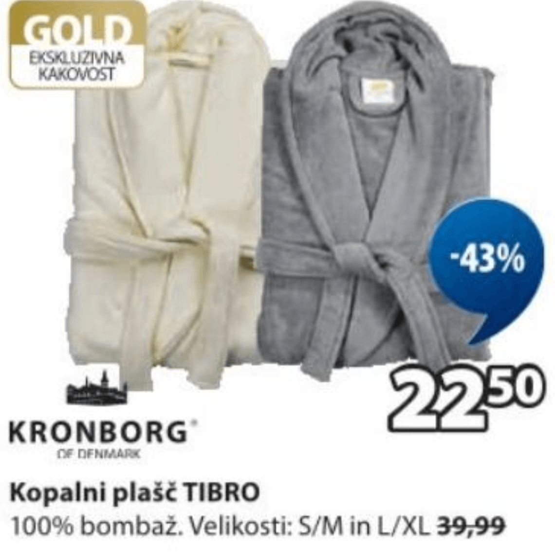 Kopalni plašč TIBRO S/M in L/XL