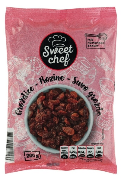 Rozine Sweet Chef 200 g