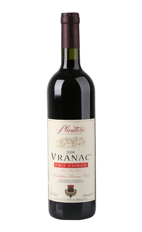 Vranac Pro Corde Plantaže 0,75 l