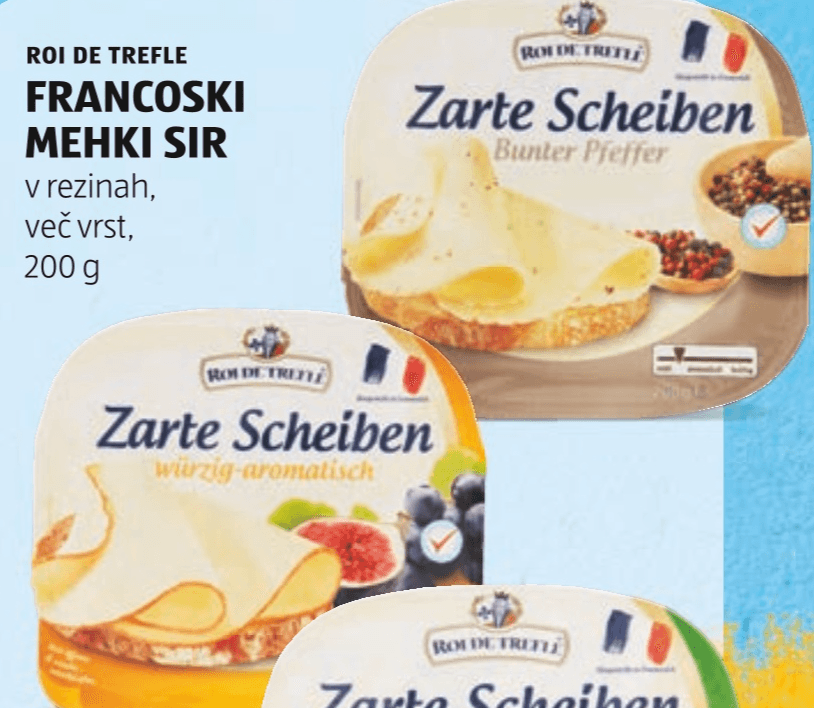 ROI DE TREFLE Francoski mehki sir 200 g