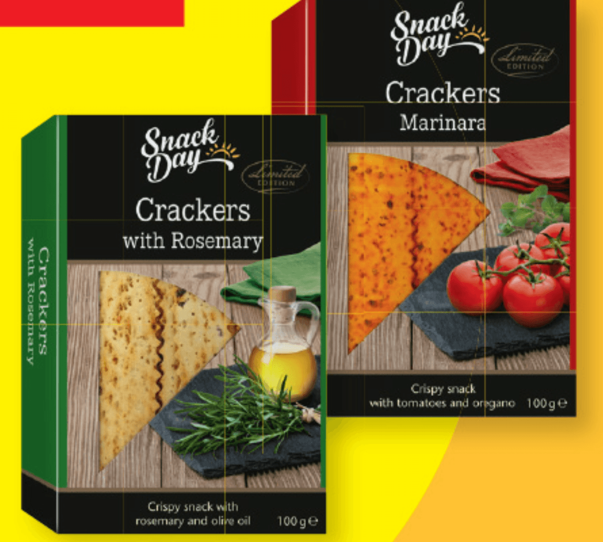 Snack Day Krekerji 100 g - Akcija v trgovini Lidl