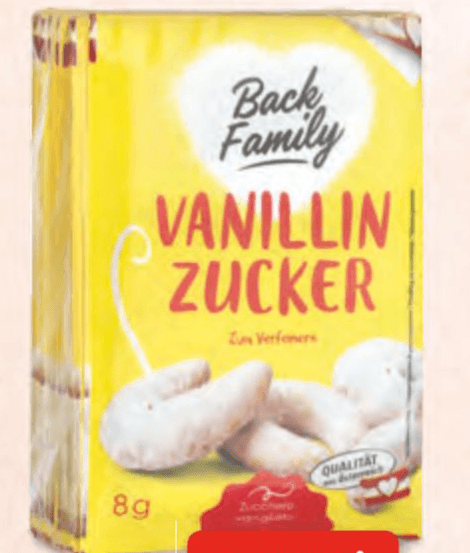 Back Family Vanilin Sladkor 15 x 8 g