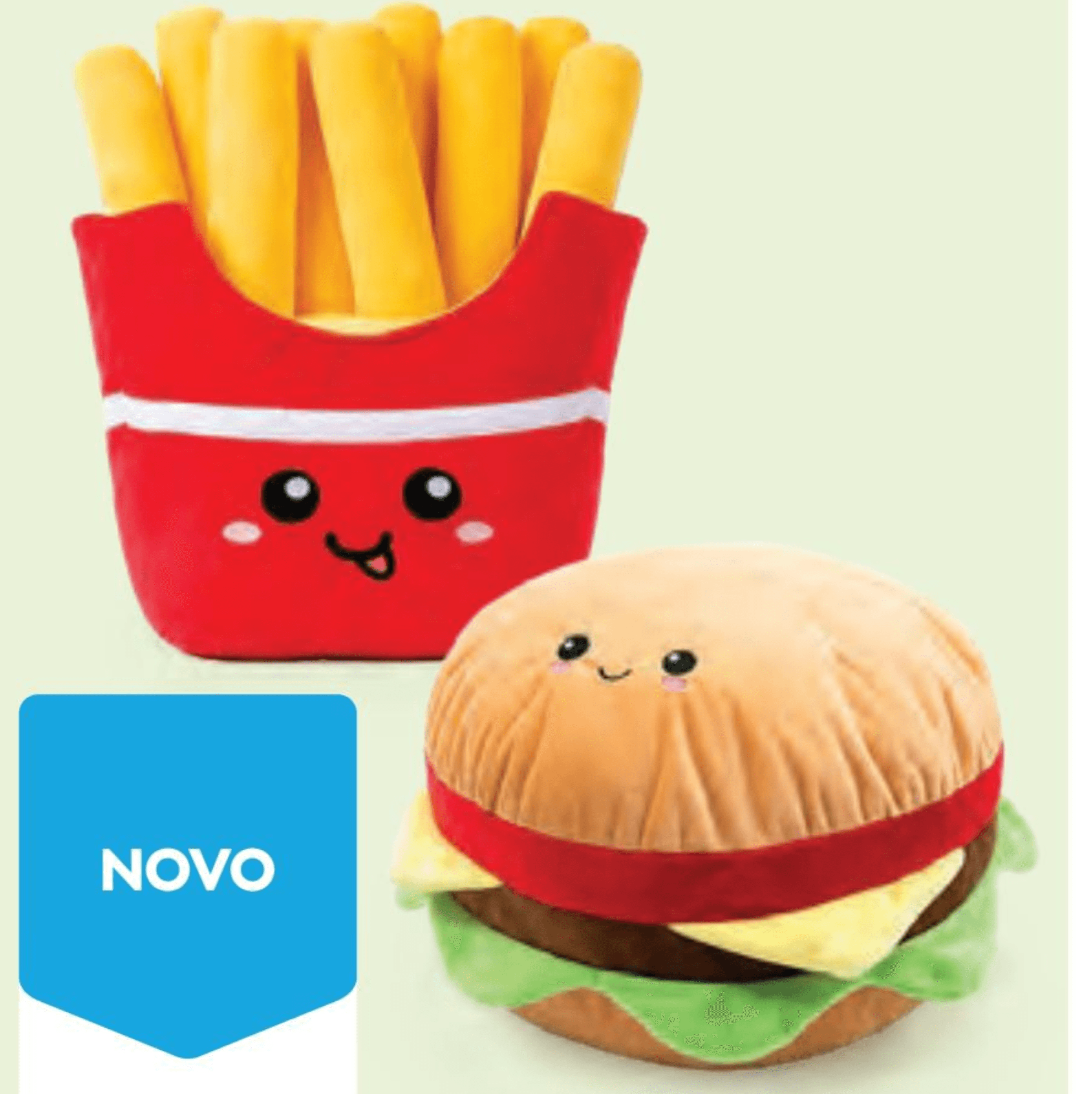 Plišasta igrača burger ali pomfri - Akcija v trgovini Pepco