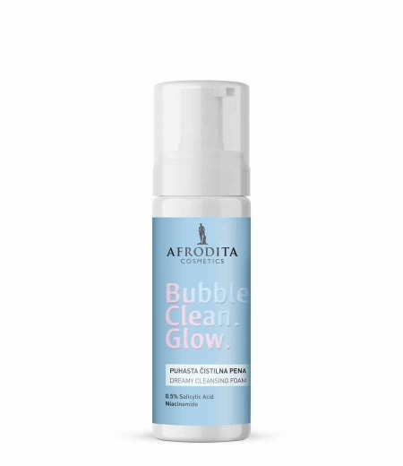 Afrodita Cosmetics Bubble. Clean. Glow. puhasta čistilna pena za obraz 150 ml