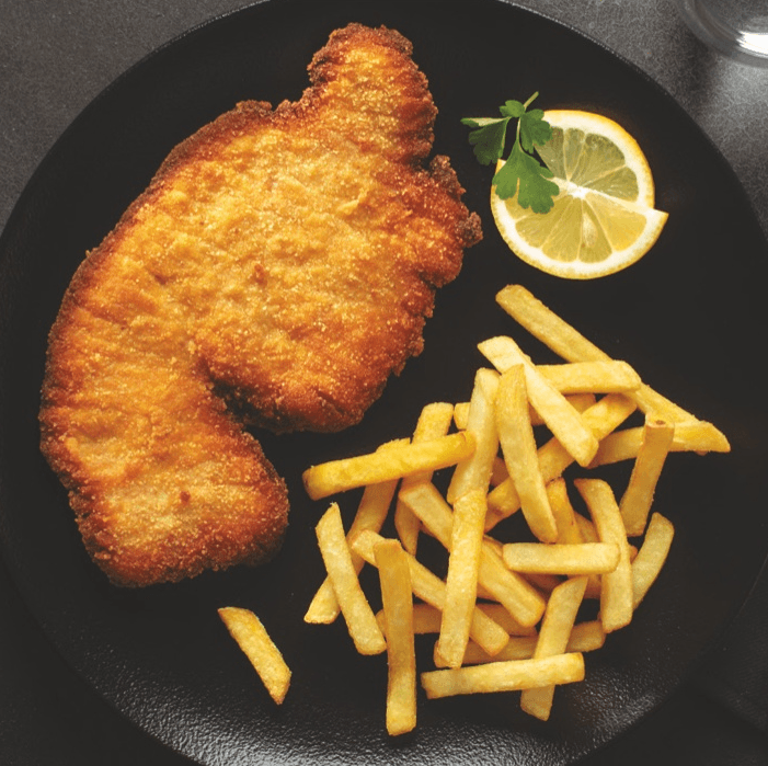 Dunajski zrezek XL (piščančji), pomfrit