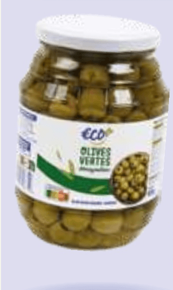 Zelene izkoščičene olive 920 g - Akcija v trgovini E.Leclerc