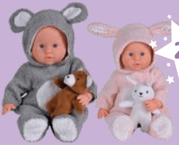 Dojenček z igračko