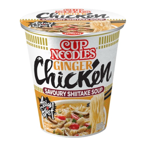 Izbrane juhe Cup Noodles Nissin