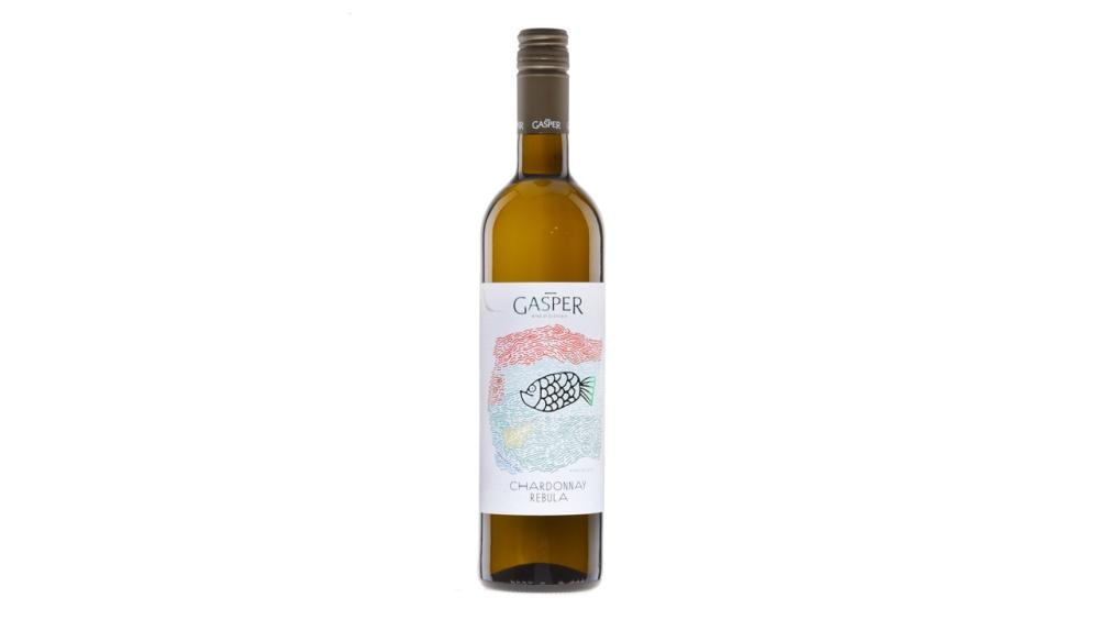 KakovoSTNO vino ZGP Chardonnay-Rebula 0,75 l