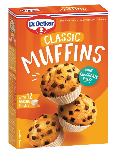 Pripravljena zmes za muffine Dr. Oetker 345 g ali 380 g Dr. Oetker