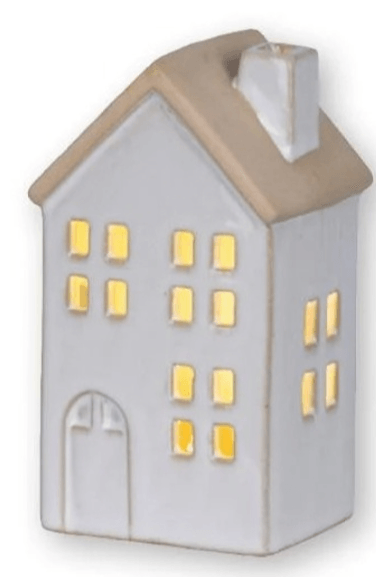 Hiška z LED lučko 12,7 cm