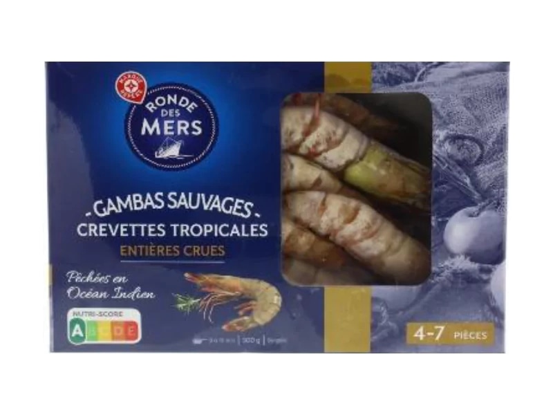 Rdeče argentinske kozice Ronde des Mers 400 g