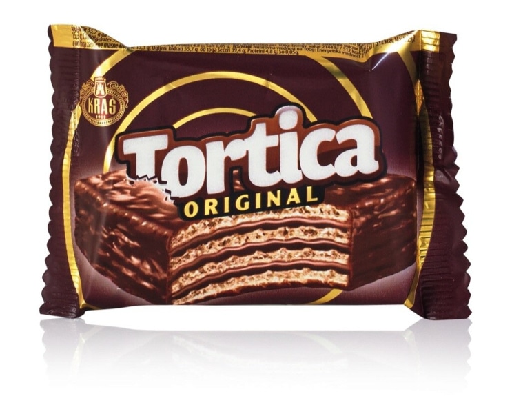 Napolitanka Tortica 25 g - Akcija v trgovini Mercator