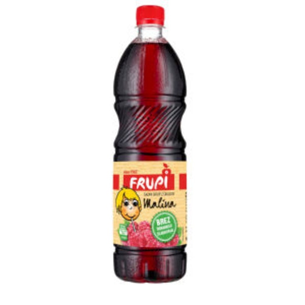 Sirup Frupi malinovec 1 l