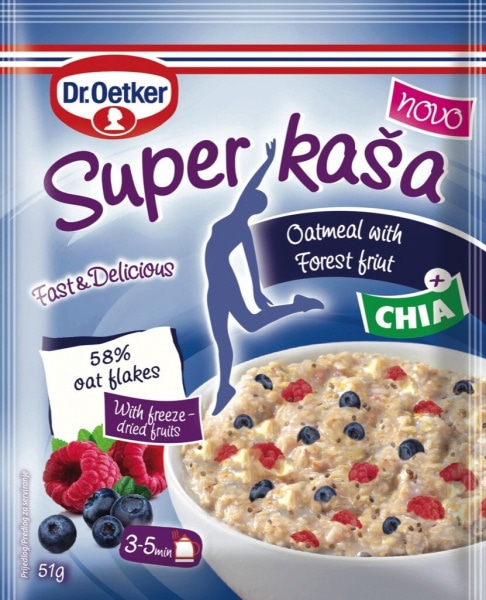 Izbrane ovsene kaše Dr.Oetker