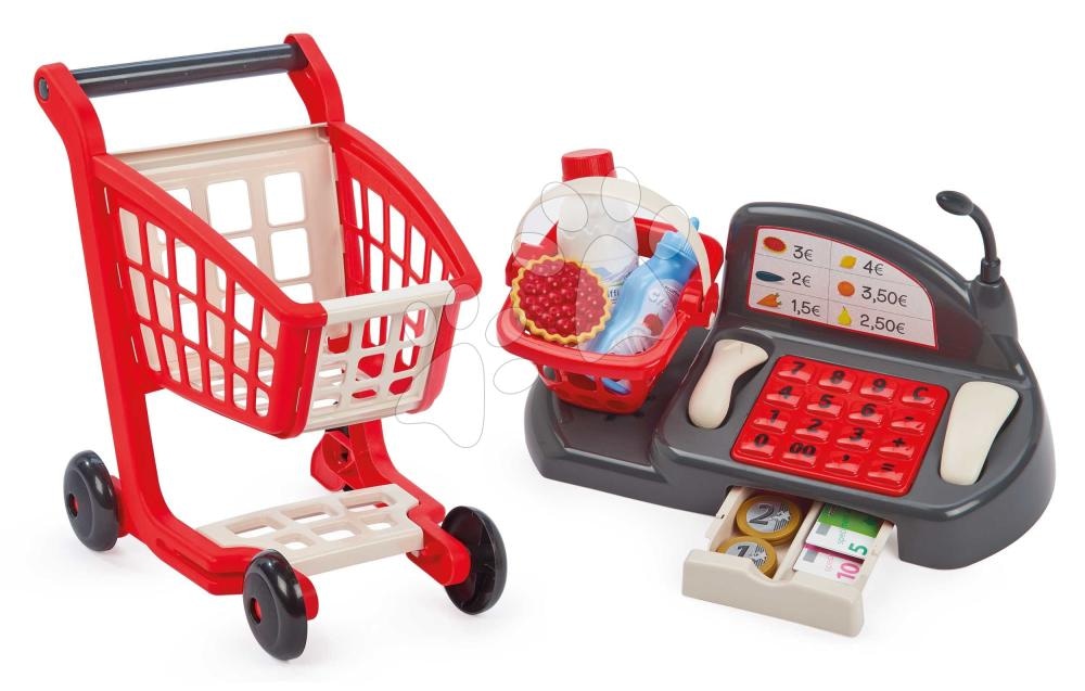 Ecoiffier Voziček in blagajna