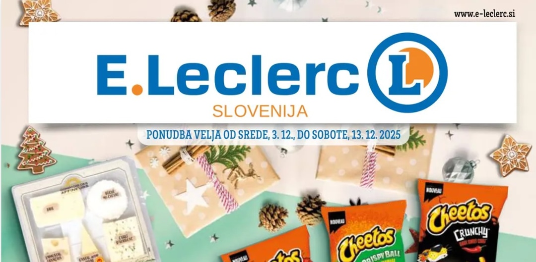 E.Leclerc katalog Akcijska ponudba od 03.12. do 13.12.2025