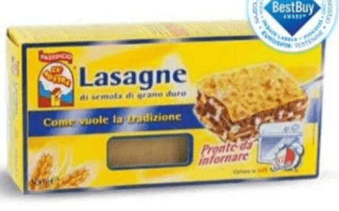 Testenine za lazanjo 500 g