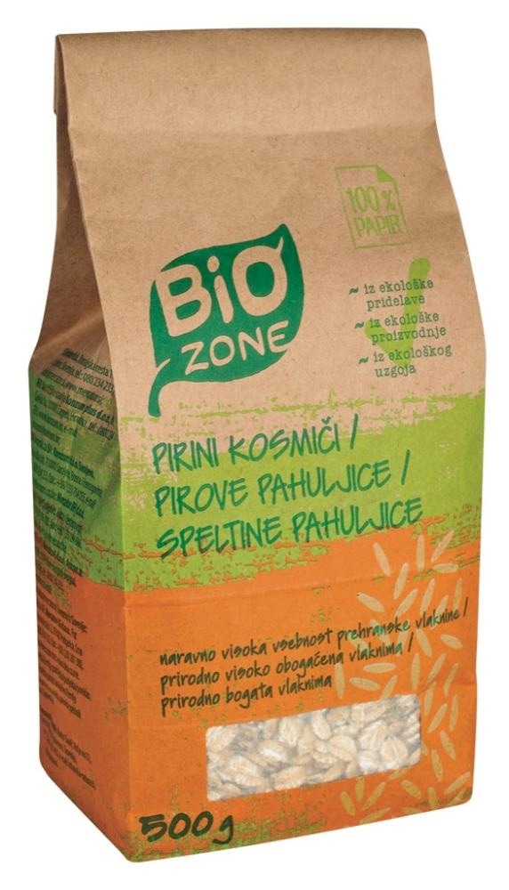 Pirini kosmiči Bio Zone 500 g