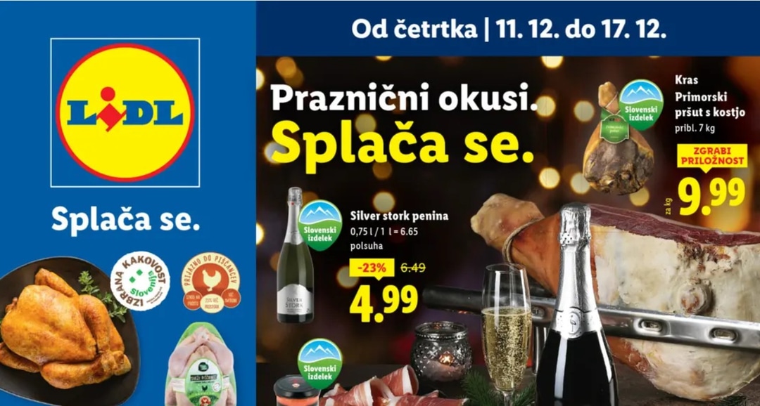 Lidl katalog Splača se od 11.12. do 17.12.2025