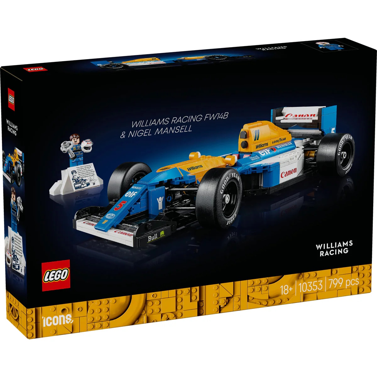 Williams Racing FW14B in Nigel Mansell 10353