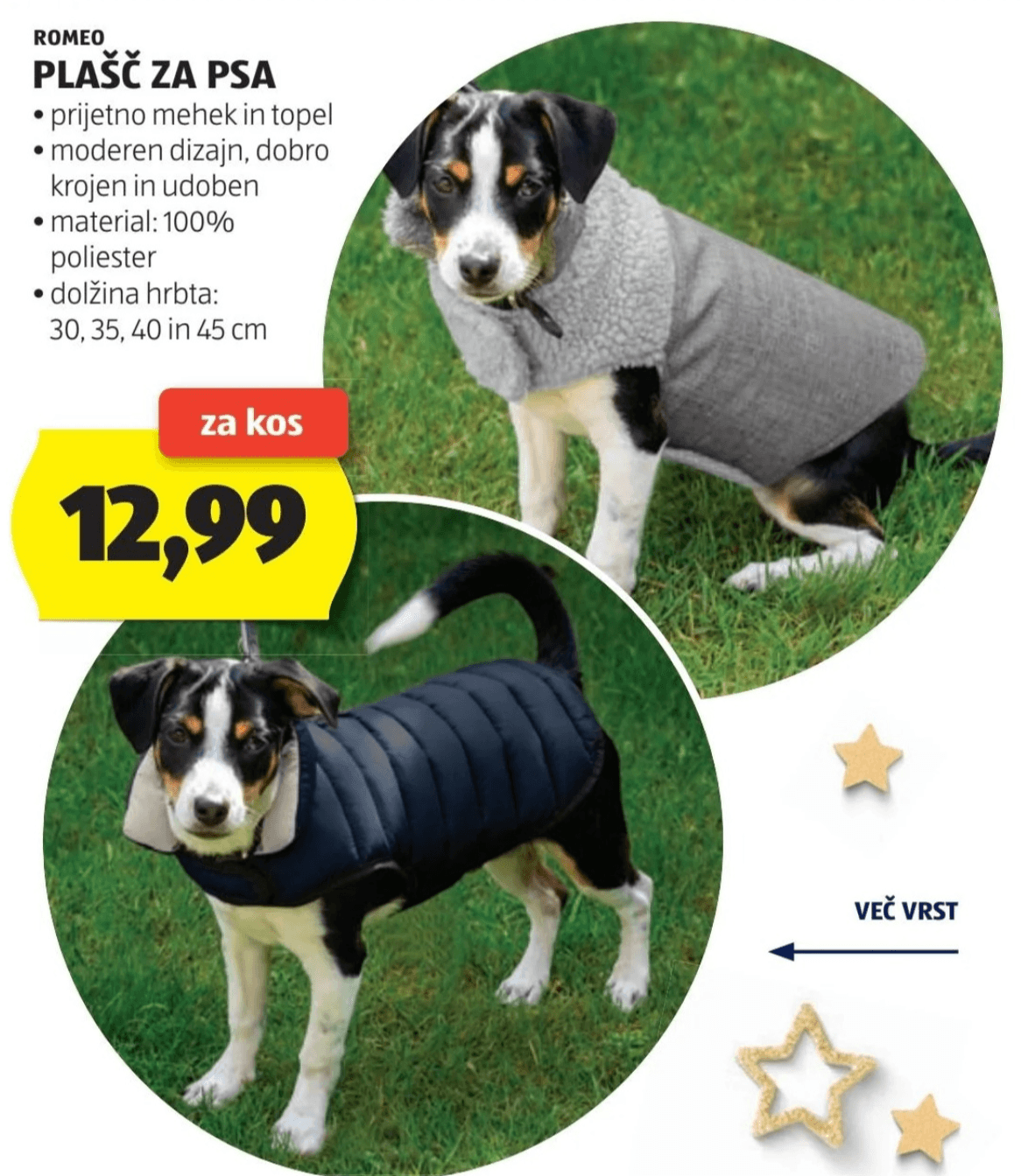 Romeo Plašč za psa