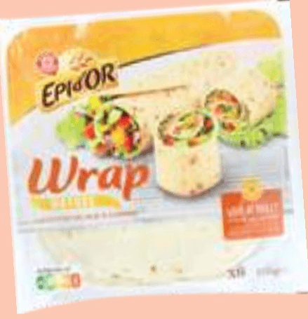 Pšenična tortilja Wrap Epi D'or 6/1, 370 g