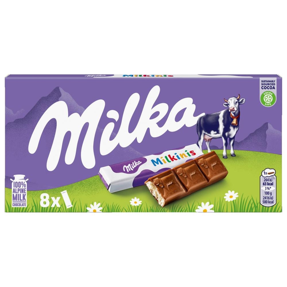 Čokolada Milkini Sticks Milka 2x 87,5 g Milka
