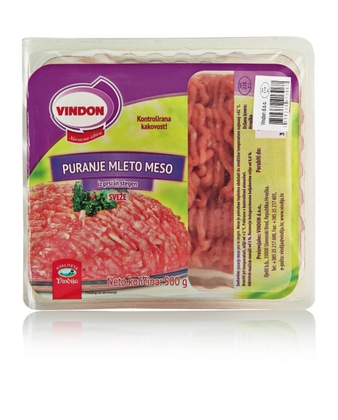 Puranje mleto meso Vindon 500 g - Akcija v trgovini Tuš