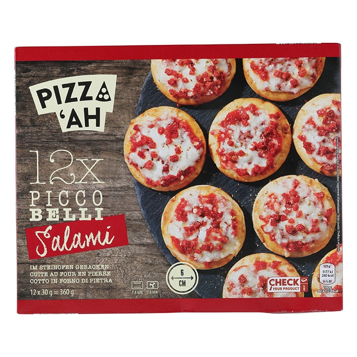 PIZZA 'AH Picco Belli 12 x 30 g