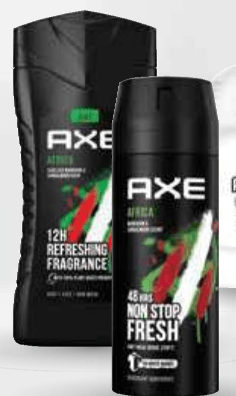 Izbrani izdelki za nego Axe