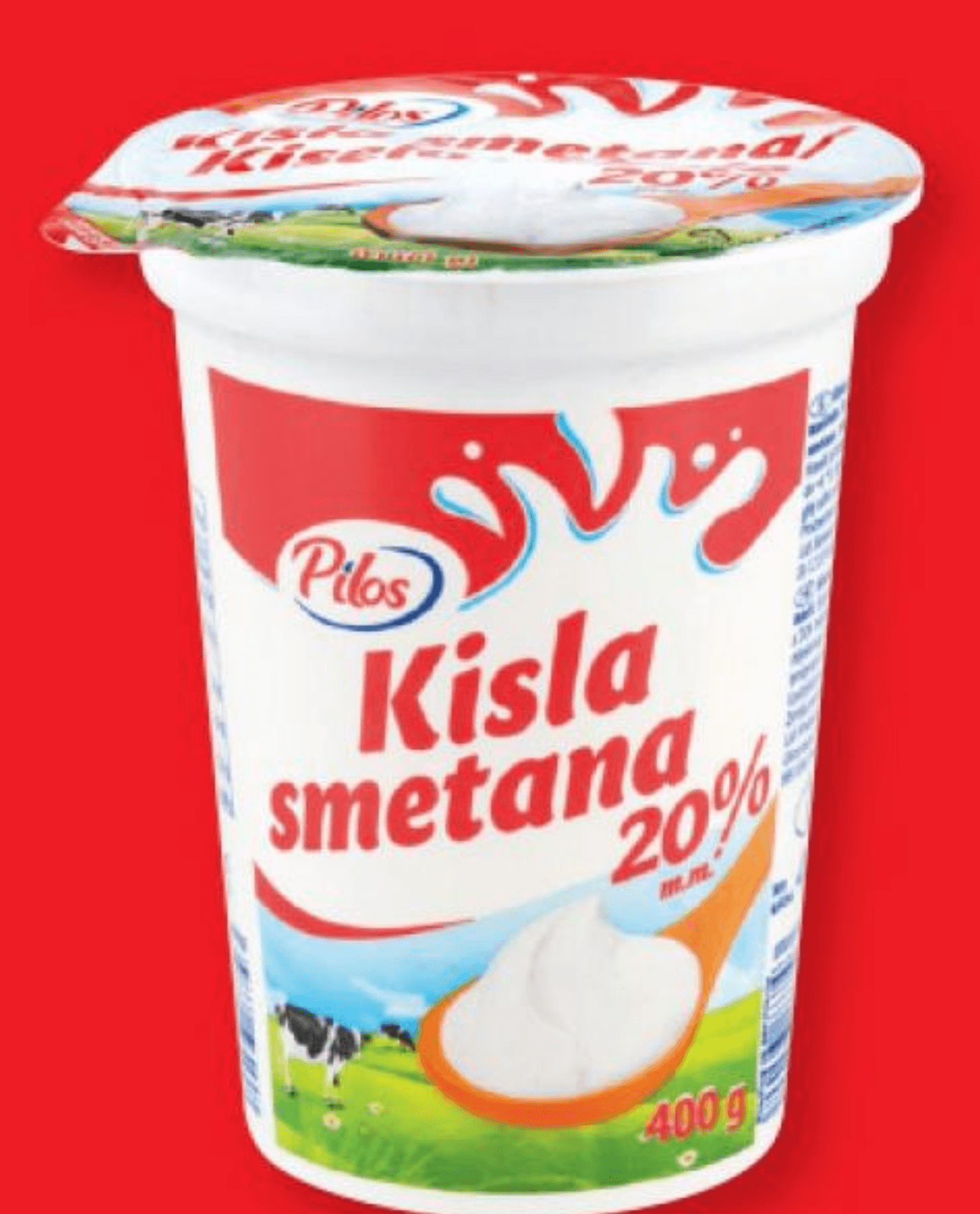 Pilos Kisla smetana 400 g