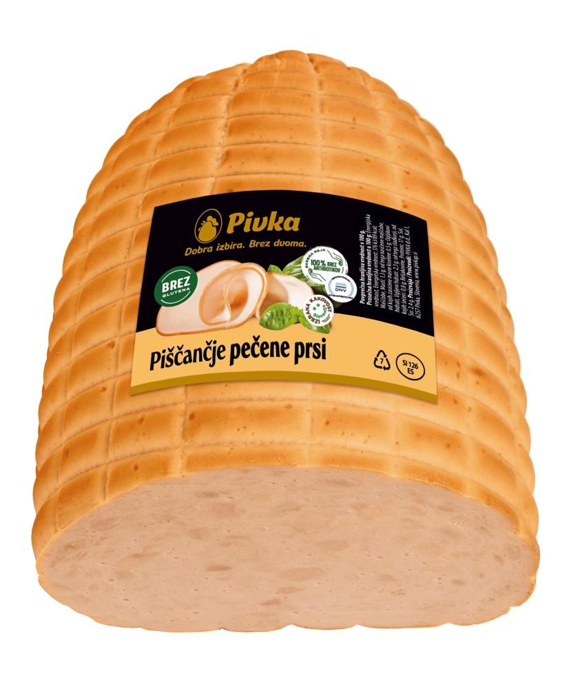 Piščančje pečene prsi 1 kg